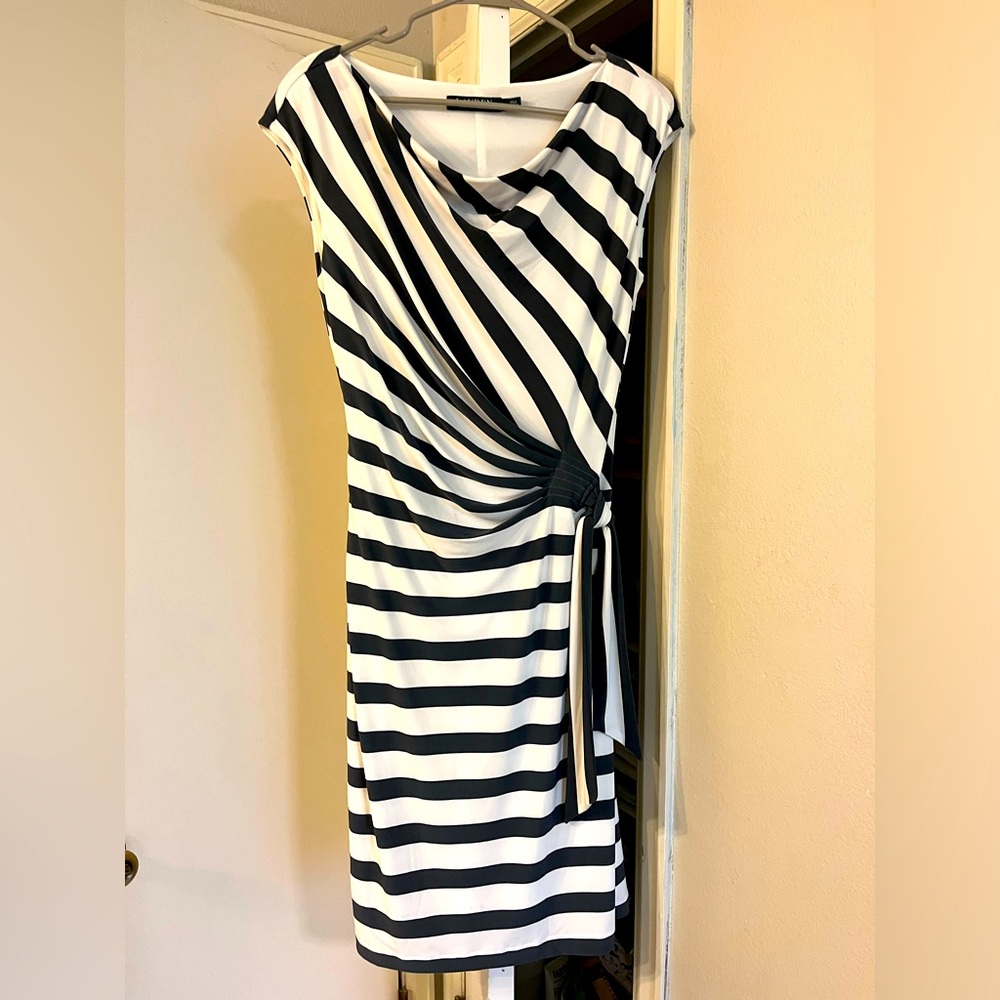 Ralph Lauren work/cocktail dress, tie side, knee-length. Perfect condition